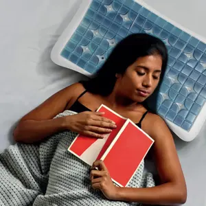 Ортопедическая подушка для шеи TECHNOGEL нового поколения с оригинальным анатомическим изгибом Technogel