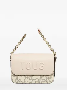 Сумка через плечо Kaos Icon с тисненым логотипом и цепочным ремешком TOUS, нейтральный