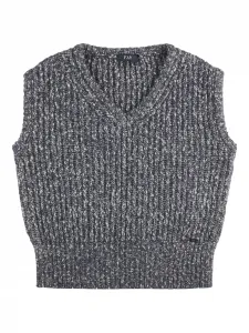 Жилет с V-образным вырезом Fay, синий