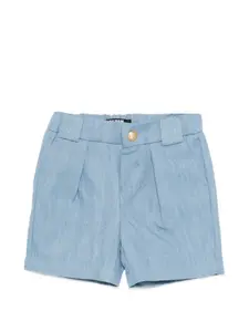 Шорты с защипами Balmain Kids, синий