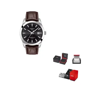 TISSOT Часы Windy Collection Automatic Mechanical Movement Men's Watch Watch Silver Dial