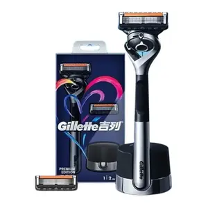 Fengsu 5 fengyin zhisun gravity box, бритвы ручные с полностью автоматической очисткой, германия импортные 5 лезвий box Gillette, Four-Piece Set