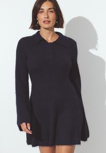 Платье NA-KD FLARE , Dark Navy/Blue