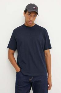 Хлопковая футболка Guess Jeans, темно-синий