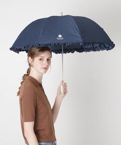 PAUL&JOE ACCESSOIRES (Аксессуары Paul & Joe) Одноточечный зонт-паразон с вышивкой хризантемы для женщин, идеально подходит для защиты от солнца и дождя, блокирует свет (уровень 1), защищает от тепла и УФ-излучения.