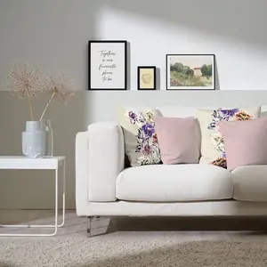 Наволочка 3404 Apelt, Taupe ,lila ,weiß