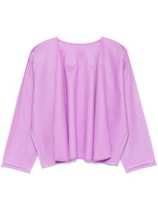 Pleats Please Issey Miyake кардиган A-poc Form, фиолетовый