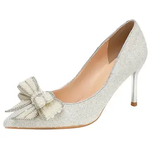 GOSO Туфли на тонком каблуке, женские, белые