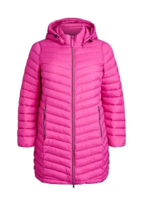 Gesteppte mit abnehmbarer und taschen зимнее пальто Zizzi, Raspberry Rose