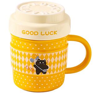 Кружка KAWASIMAYA, черный/желтый