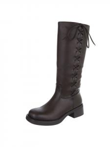 Ital-Design Туфли на высоком каблуке коричневого цвета