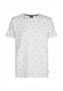 Футболка с принтом Petrol Industries, белый