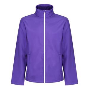 Выдающаяся мужская куртка из мягкого материала с ярким принтом Regatta, фиолетовый