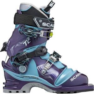 Ботинки Scarpa T2 Eco Telemark Scarpa, Bourgogne/Polar Blue