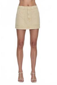 Кайла мини-юбка в цвете каноэ PISTOLA, Canoe