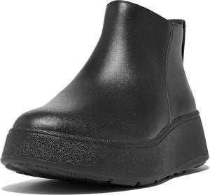 Женские кожаные ботильоны Fitflop F-Fashion, All Black