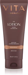 Тонированный лосьон для загара, лосьон для тела с эффектом автозагара Vita Liberata, atspalvis medium 200 мл