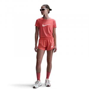 T-Shirt w nk one swsh hbr df ss top Nike, цвет magic ember