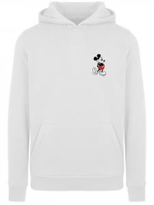Худи F4NT4STIC Disney Mickey Mouse Kickin Retro Pocket, белый