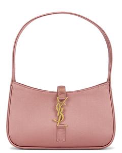 Сумка-хобо Mini Le 5 A 7 Saint Laurent, цвет Dragee