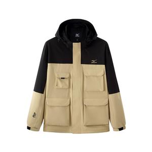 Куртка мужская Mizuno, цвет Khaki/Black