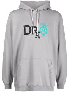 Neighborhood худи с логотипом, серый