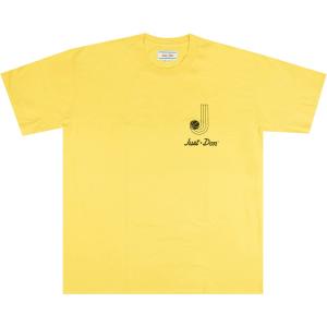 Футболка с короткими рукавами Just Don Record Crew, цвет Желтый