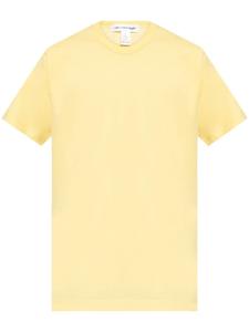 Comme Des Garçons Shirt футболка с круглым вырезом, желтый
