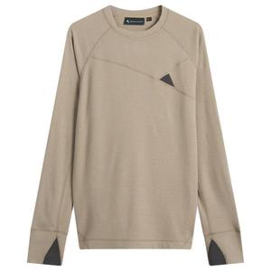 Огромная толстовка с капюшоном Klättermusen, серебристо-зеленый