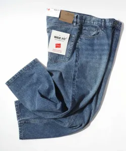 Широкие джинсы Hanes для мужчин и женщин.