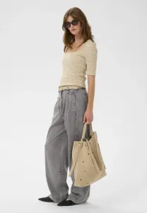 Сумка-Тоут из замши с люверсами slcalilje Soaked In Luxury, White Pepper