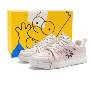 The Simpsons Антискользящие износостойкие низкие скейтерские кроссовки унисекс - Вишневый розовый, цвет Cherry Blossom Pink