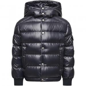 Пуховик Manaem с капюшоном для детей 3-7 лет Moncler, синий