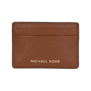 Кожаный футляр с картами Jet Set Michael Kors, оранжевый