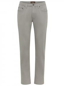 Брюки с пятью карманами серого цвета Man's World