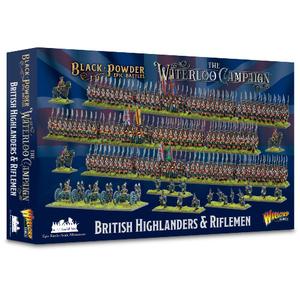 Фигурки Black Powder Epic Battles: British Highlanders & Riflemen