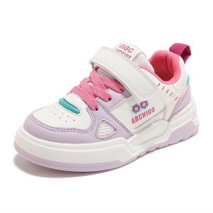 ABC KIDS Износостойкие детские кроссовки для скейтбординга, белые, фиолетовые, детские