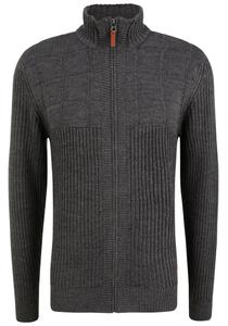 Вязаный кардиган BLEND Knit Cardigan Oteros, серый