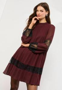 Платье Lipsy Day dress, Burgundy Red/Red