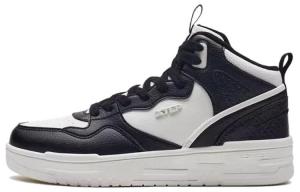 XTEP Альфальфа Уайт скейтборд обувь женские высокие топ черный белый, цвет Black White