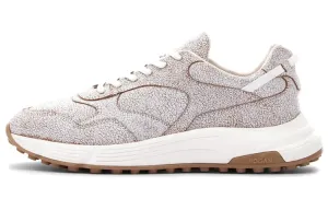 HOGAN Hyperlight Leather Lace Up Low top Sports Casual Shoes Men's Light Umber