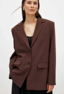 Короткое пальто с открытой спиной Na-Kd, Brown