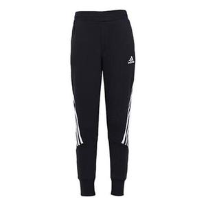 Штаны тканые трикотажные штаны Adidas, черный