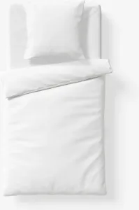 Постельное белье Black Premium Lyocell, натурально-белый, размер 135x200 см Fleuresse
