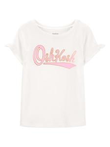 Футболка OshKosh, цвет weiß/rosa