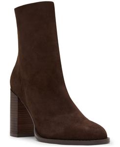 Ботильоны на блочном каблуке Obsession Steve Madden, Brown Suede