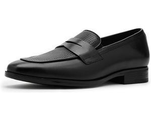 Мужские пенни-лоферы Johnston & Murphy Gibbons Embossed, Black Full Grain