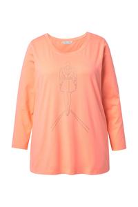 Рубашка MIAMODA, пастельно-оранжевый