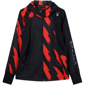 Куртка женская SPYDER, черно-красная