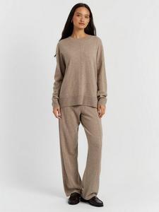 Свитер оверсайз из смеси шерсти и кашемира Basics Chinti & Parker, Warm Oatmeal